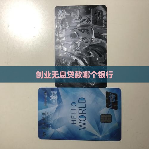 创业无息贷款哪个银行