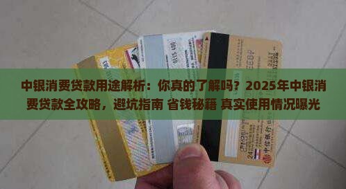 中银消费贷款用途 中银消费贷款用途