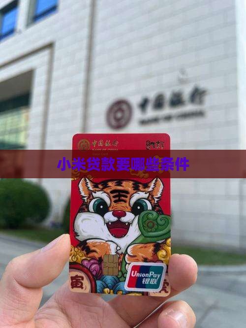 小米贷款要哪些条件