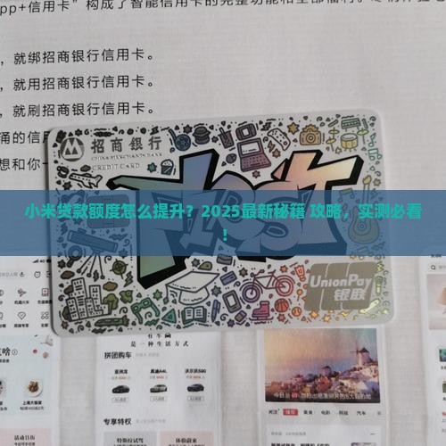 怎么刷小米贷款额度
