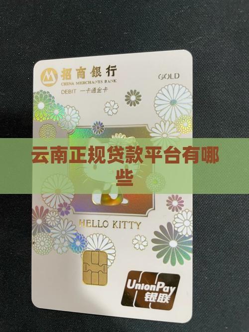 云南正规贷款平台有哪些