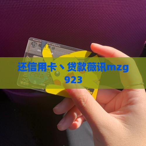 还信用卡丶贷款薇讯mzg923