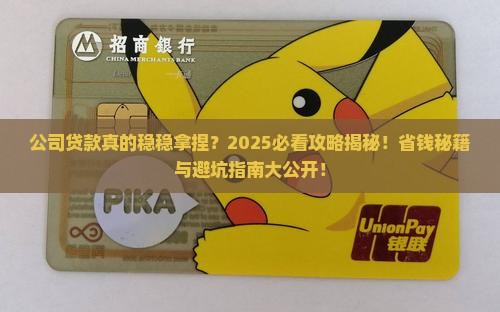 公司一定会贷款吗