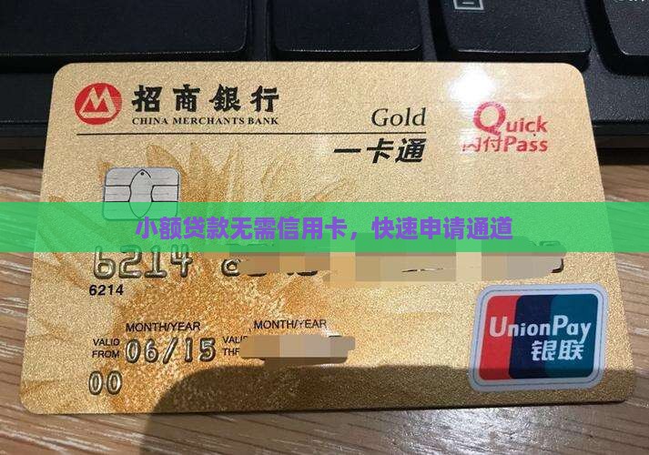 快速小额贷款不用信用卡
