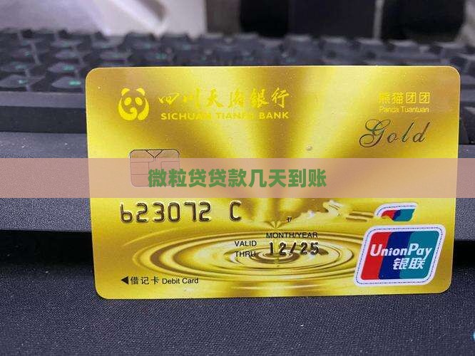 微粒贷贷款几天到账