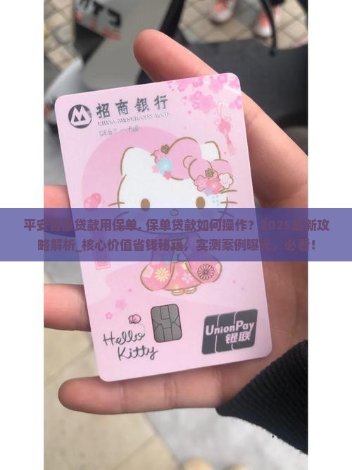 平安普惠贷款用保单