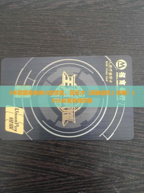 5年前跟老板做小额贷款