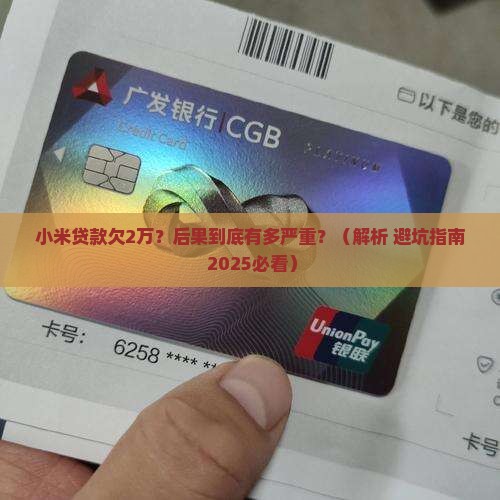 小米贷款欠了2万会怎样