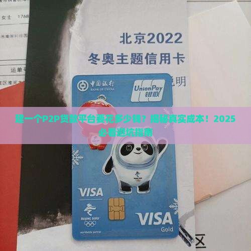 建一个P2P贷款平台要多少元