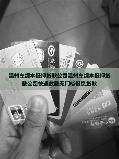 温州车绿本抵押贷款公司 温州车绿本抵押贷款公司