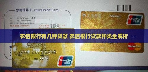 农信银行有几种贷款