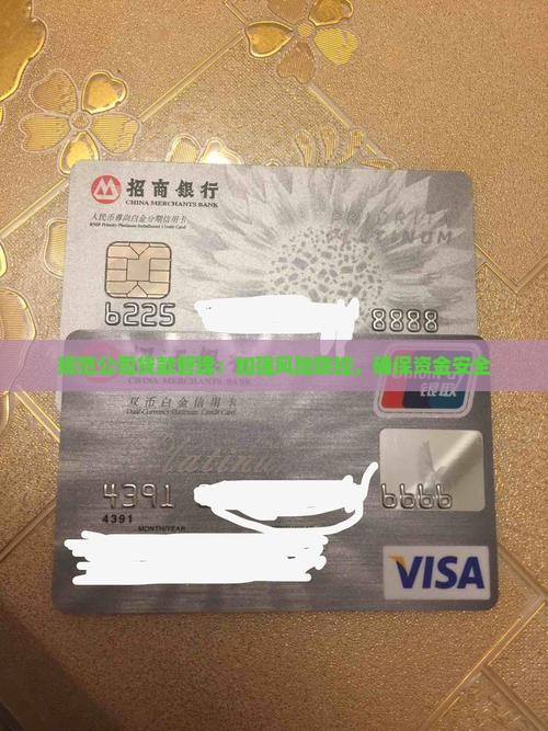 规范公司贷款管理：加强风险防控，确保资金安全