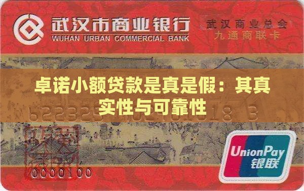 卓诺小额贷款是真是假：其真实性与可靠性