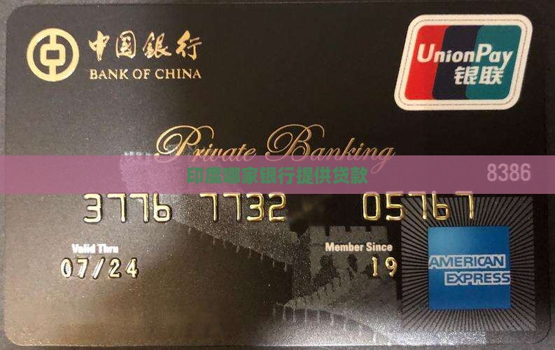 印度哪家银行提供贷款