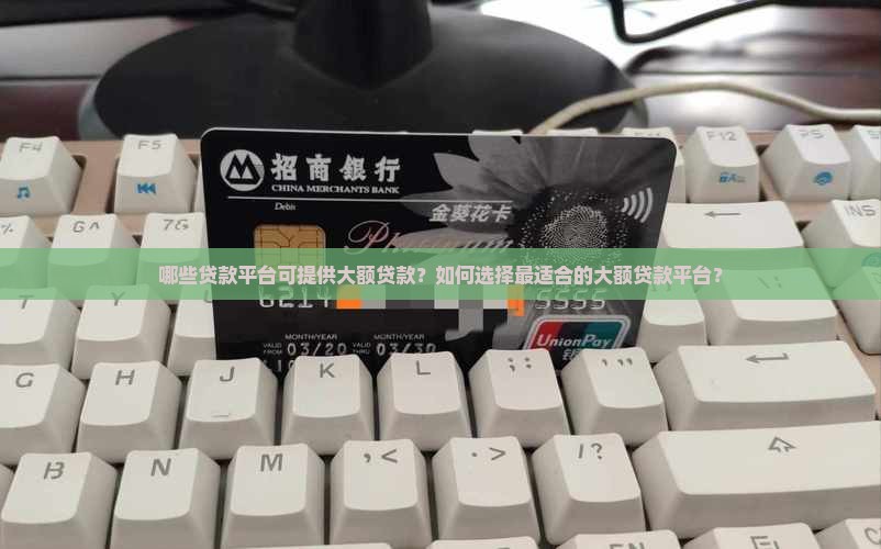 哪些贷款平台可提供大额贷款？如何选择最适合的大额贷款平台？
