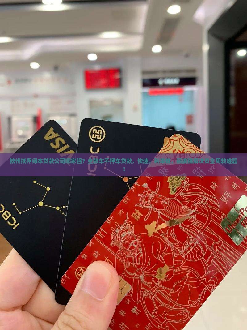 钦州抵押绿本贷款公司哪家强？全款车不押车贷款，快速，利率低，额度脯解决资金周转难题！