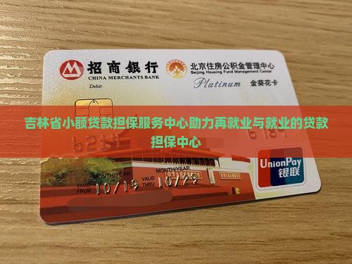吉林省小额贷款担保服务中心助力再就业与就业的贷款担保中心