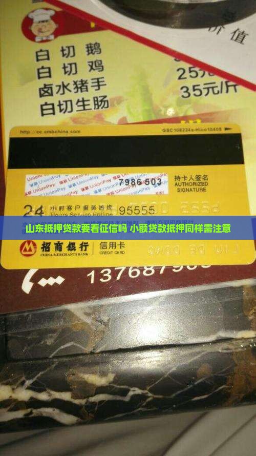 山东抵押贷款要看征信吗 小额贷款抵押同样需注意