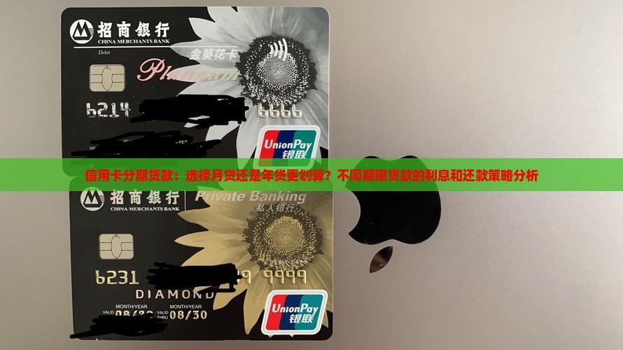 信用卡分期贷款：选择月贷还是年贷更划算？不同期限贷款的利息和还款策略分析