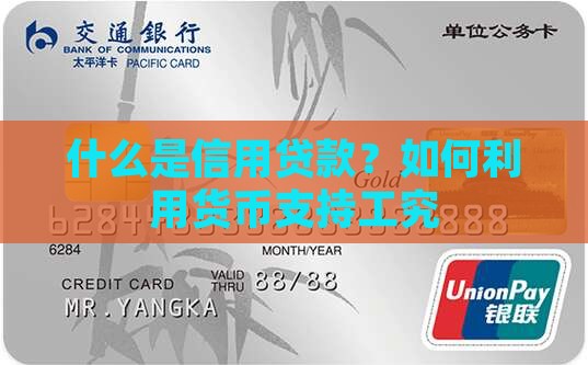 什么是信用贷款？如何利用货币支持工究