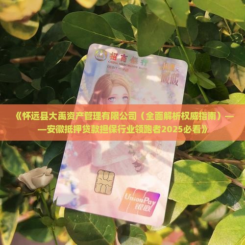 怀远县抵押贷款公司