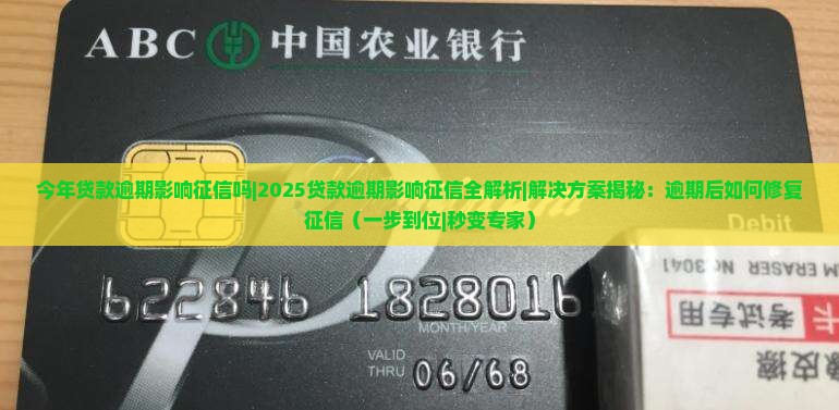 今年贷款逾期影响征信吗
