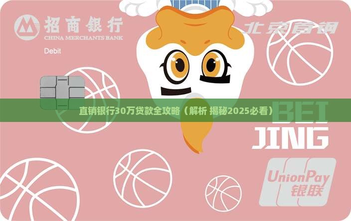 直销银行30万贷款