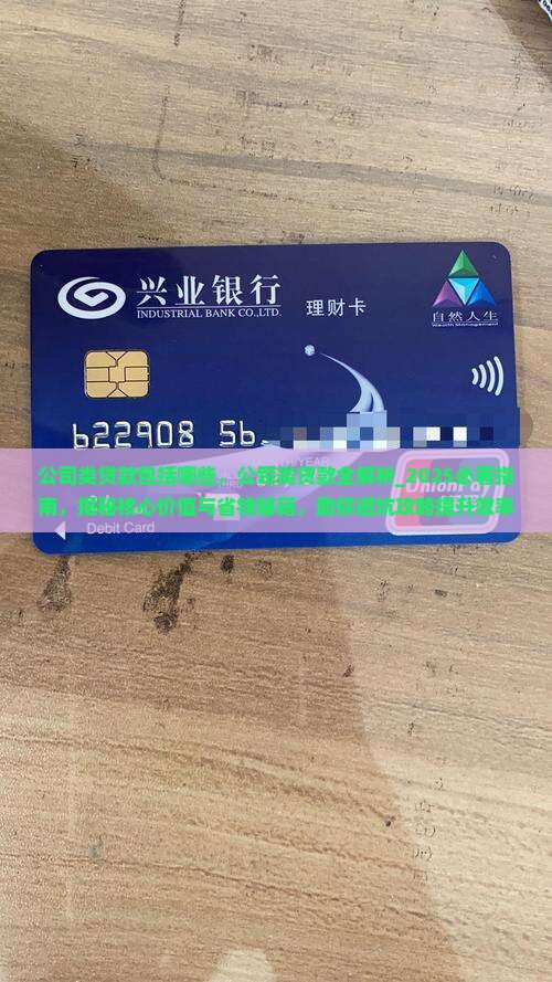 公司类贷款包括哪些