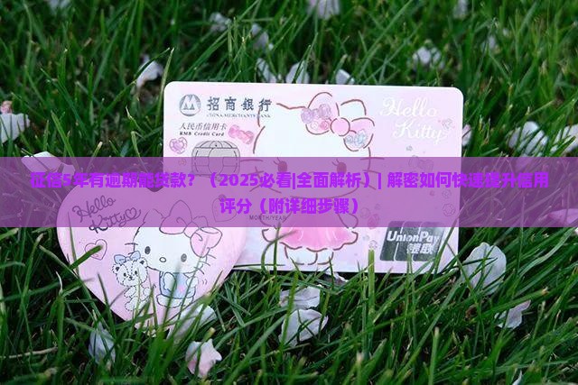 征信5年有逾期能贷款