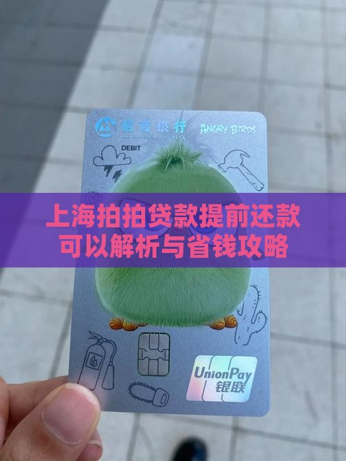 上海拍拍贷款提前还款