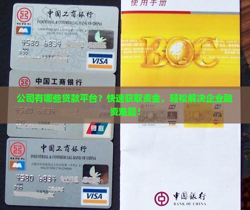 公司有哪些贷款平台