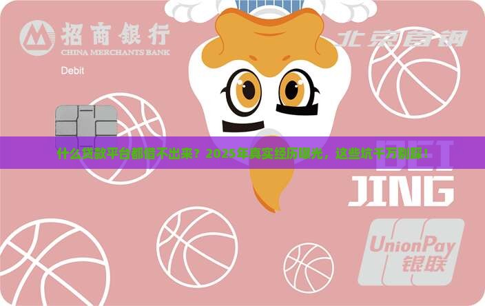 什么贷款平台都借不出来 什么贷款平台都借不出来