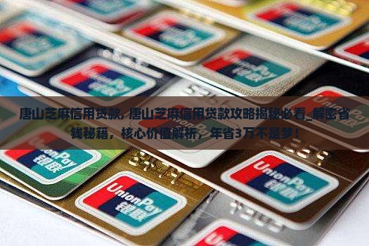 唐山芝麻信用贷款