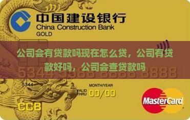 公司会有贷款吗