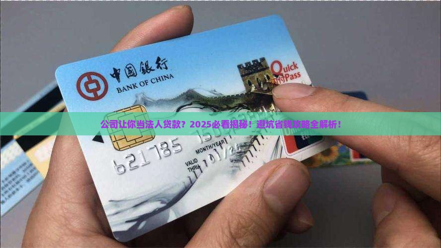 公司用你当法人贷款 公司用你当法人贷款