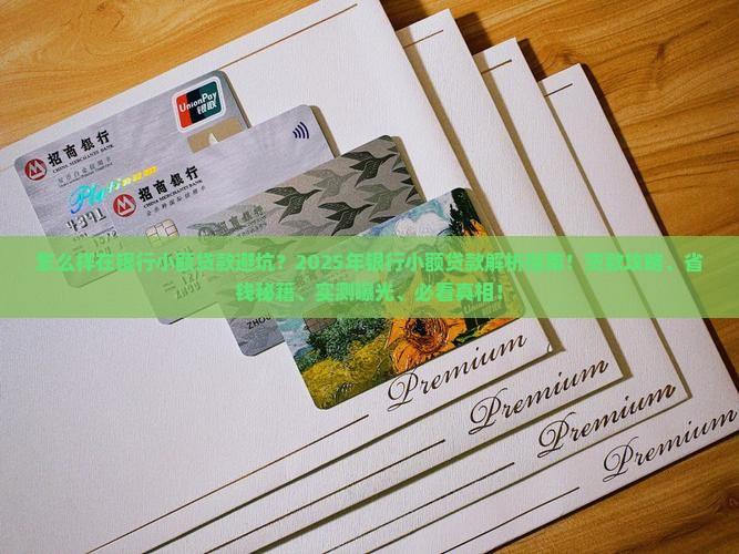 怎么样在银行小额贷款