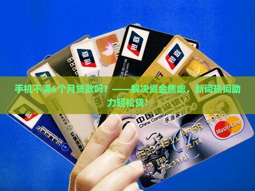 手机不满6个月贷款吗
