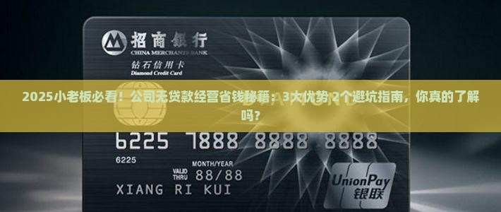 公司无贷款经营的优缺点