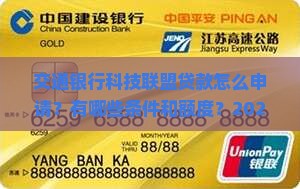 交通银行科技联盟贷款
