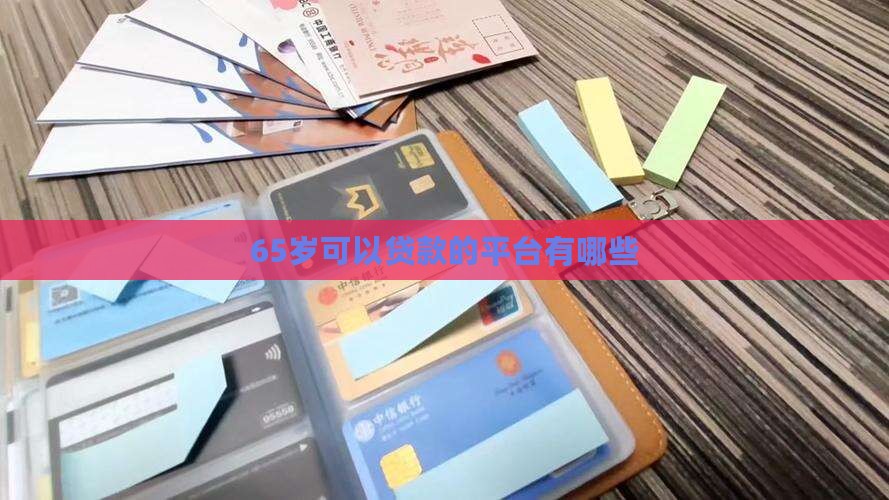 65岁能做哪些贷款平台