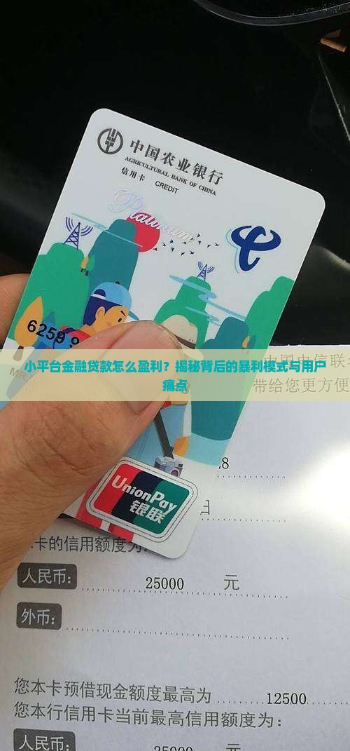 小平台金融贷款如何盈利