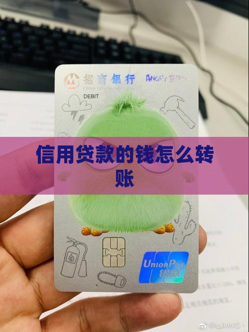信用贷款的钱怎么转账