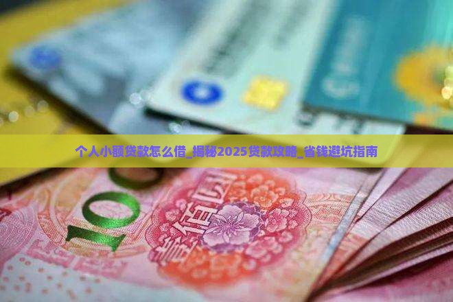 个人小额贷款怎么借