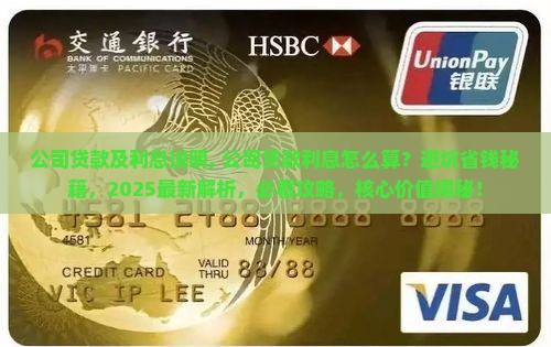 公司贷款及利息说明