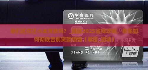 你们还在还小米贷款吗