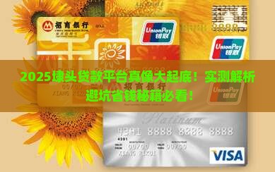 埭头正规贷款平台在哪里