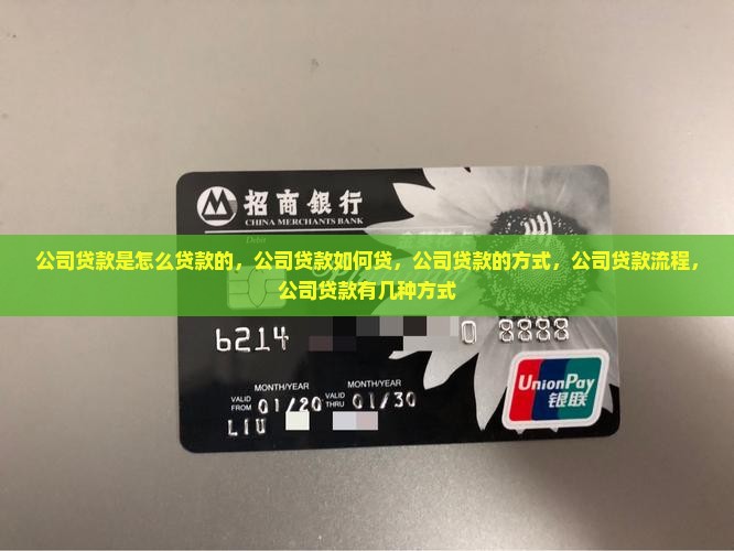 公司贷款是怎么贷款