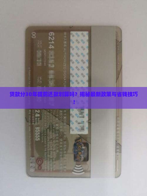 贷款分30年提前还款