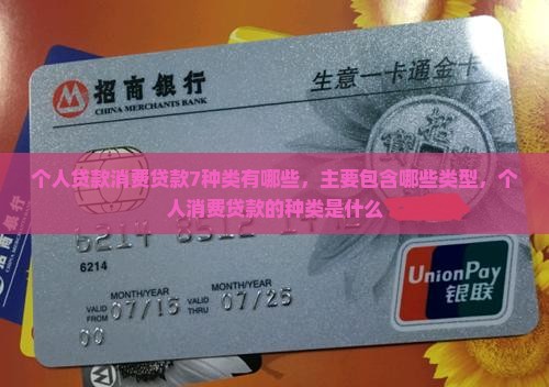 个人贷款消费贷款7种类