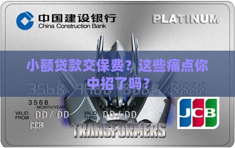 小额贷款交保费